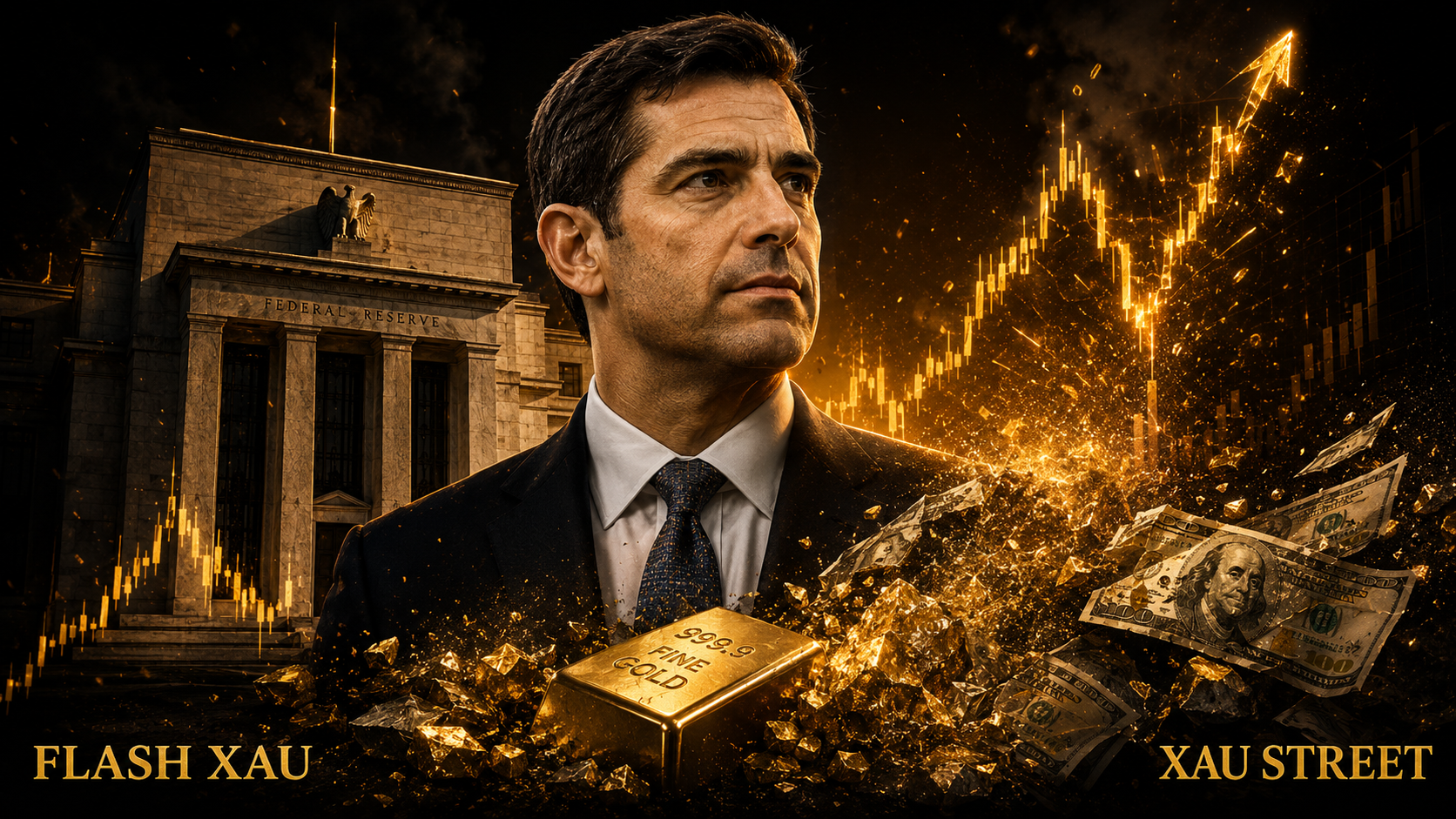 Kevin Warsh nouveau président Fed Trump or XAUUSD